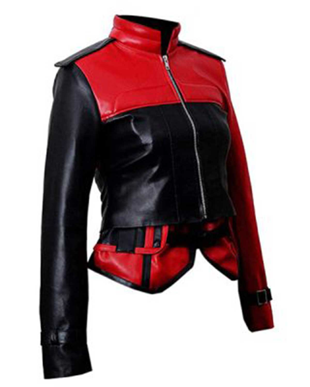 Elite Injustice 2 Video Game Harley Quinn Halloween Leather Jacket