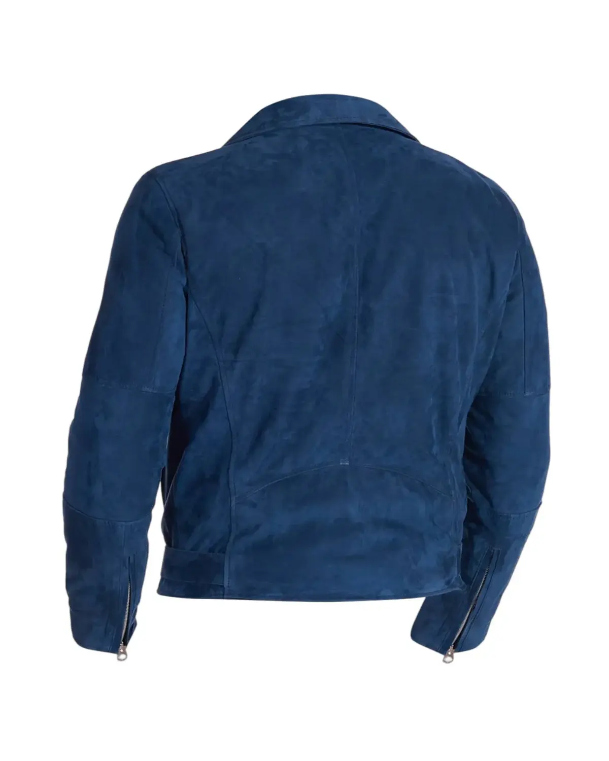 Mens Iconic Blue Suede Leather Jacket | Elite Jacket