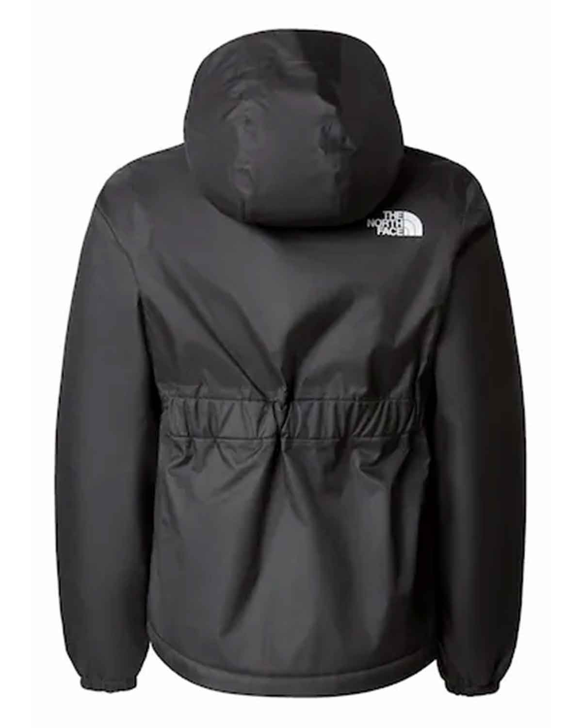 The North Face Teen Girls Warm Storm Black Rain Jacket 