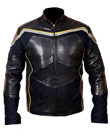 John Hancock Will Smith Black Leather Jacket | Elite Jacket