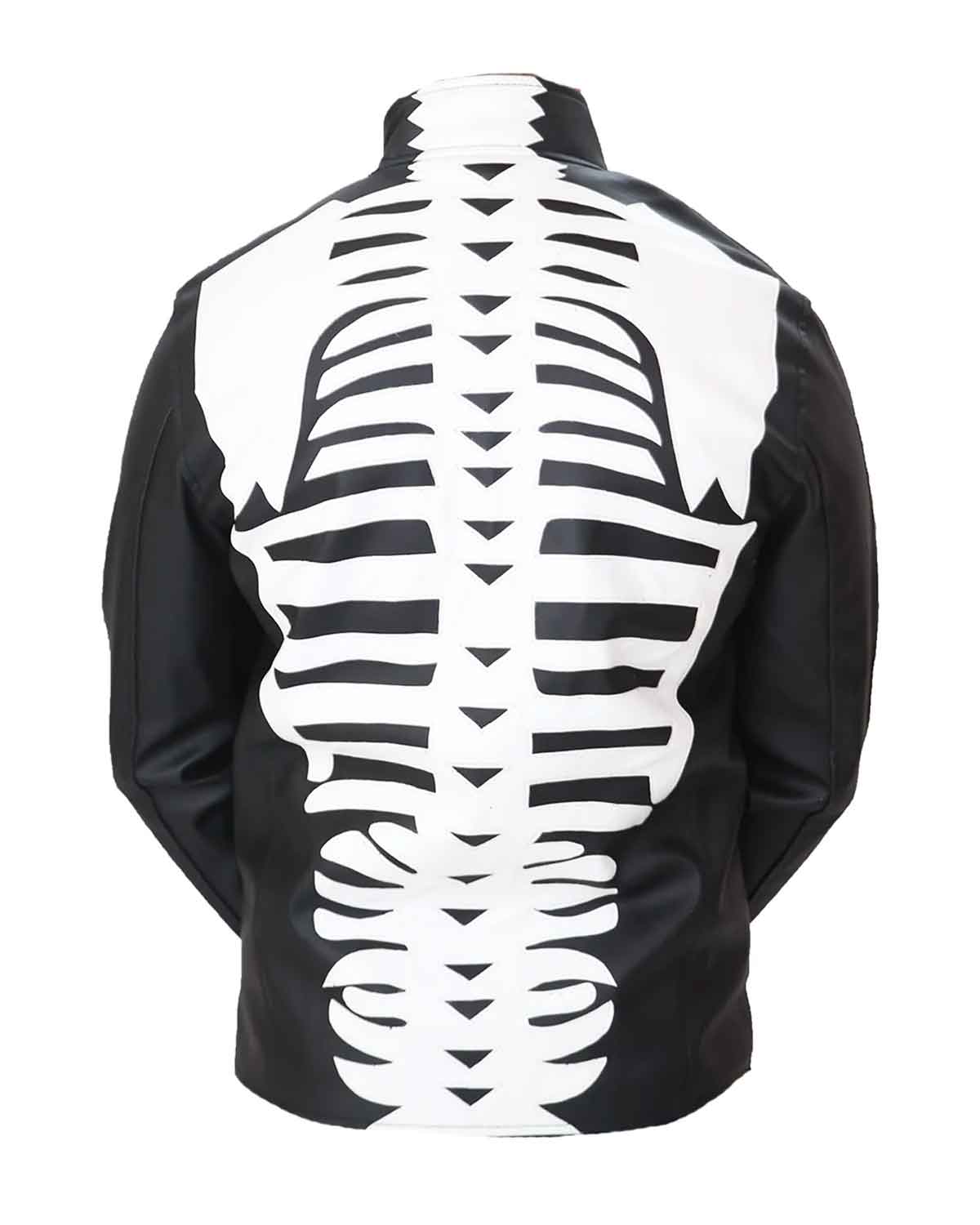 Mens Supreme Skeleton Leather Jacket | Elite Jacket