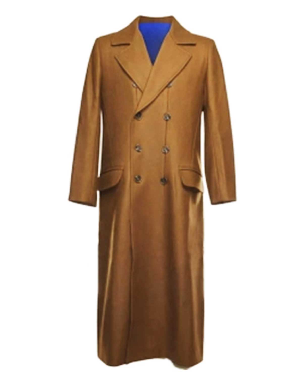 David Tennant Doctor Who Doctor Brown Wool Coat | Elite Jacket