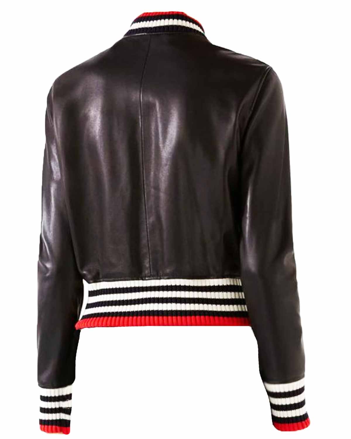 Elite Dorinda Medley Black Leather Jacket
