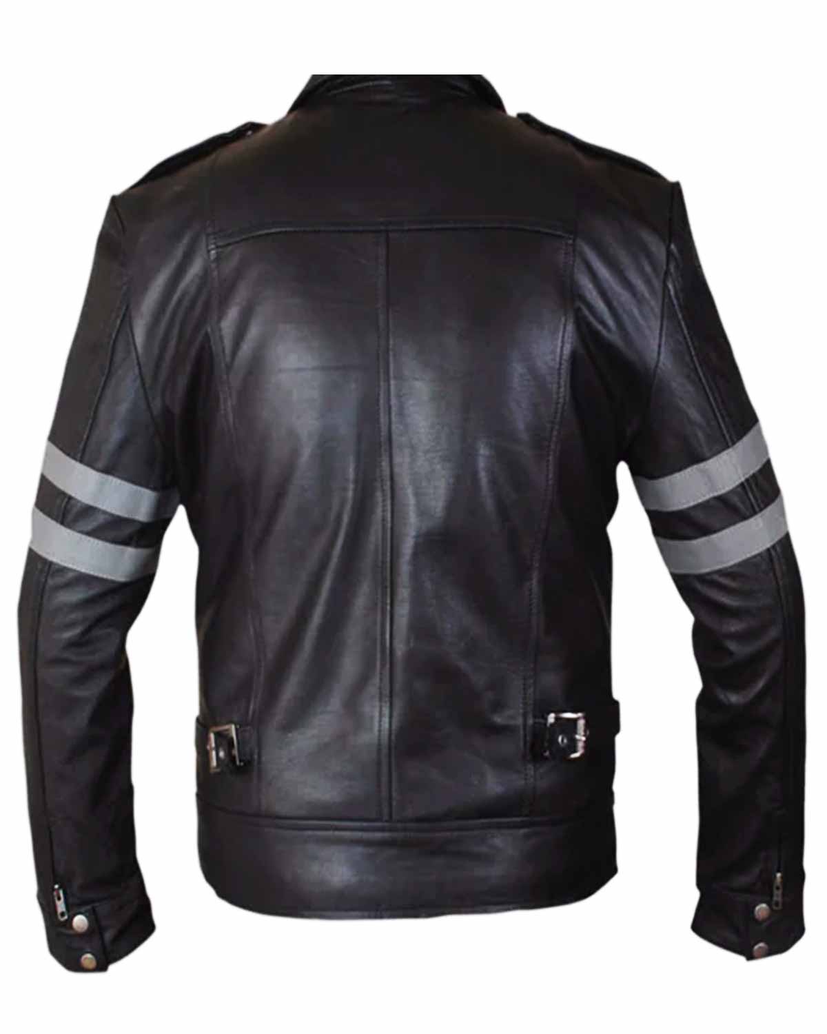 Leon Kennedy Resident Evil 6 Black Jean Jacket For Men 