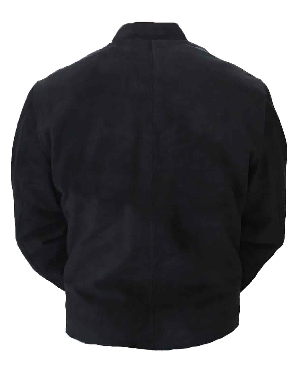 Elite James Bond Spectre Morocco Black Leather Jacket
