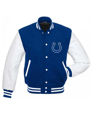 NFL Indianapolis Colts Blue And White Jacket | Elite Jacket