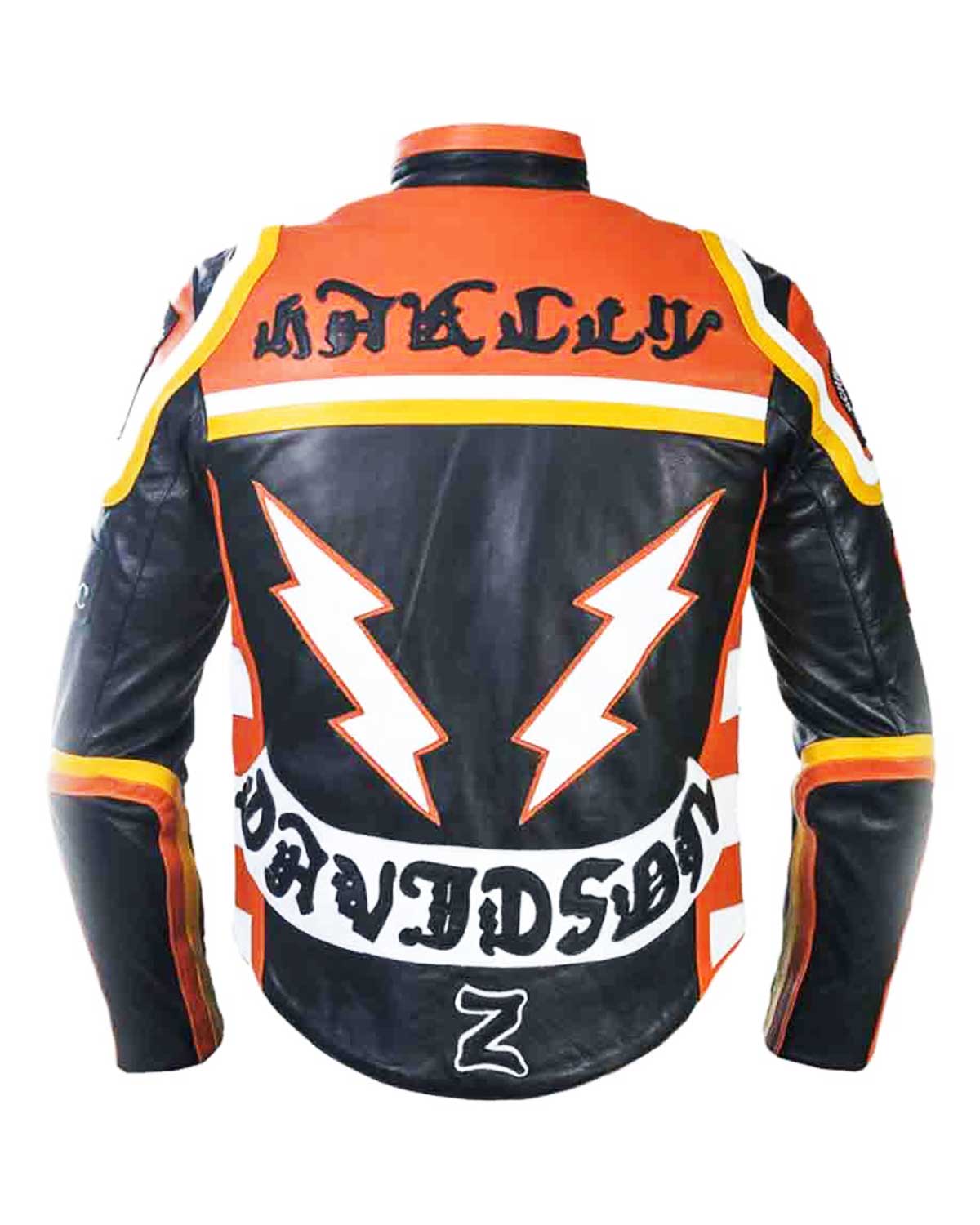 Harley Davidson And The Marlboro Man Leather Biker Jacket