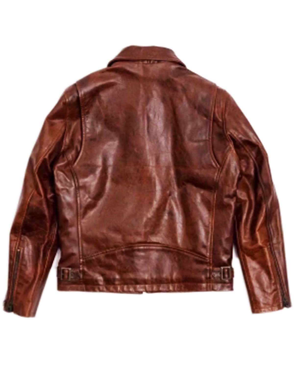 Mens Street Wear Vintage Brown Leather Jacket | Elite Jacket