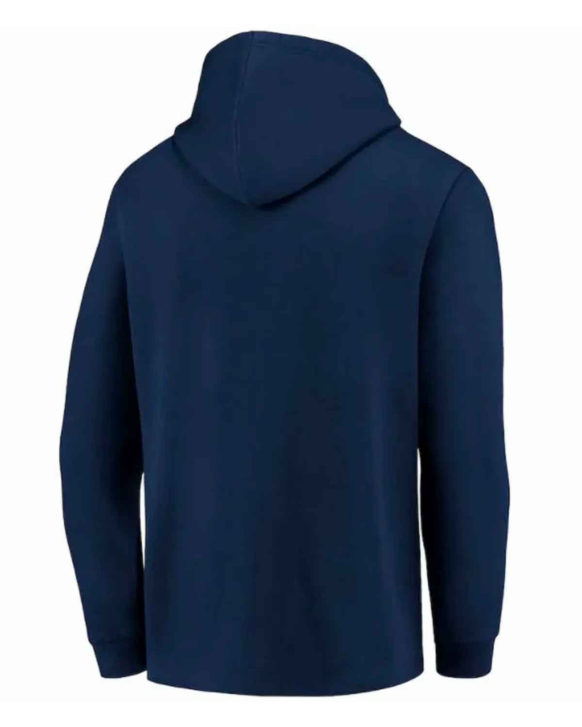 Houston Astros Blue Zipper Fleece Hoodie