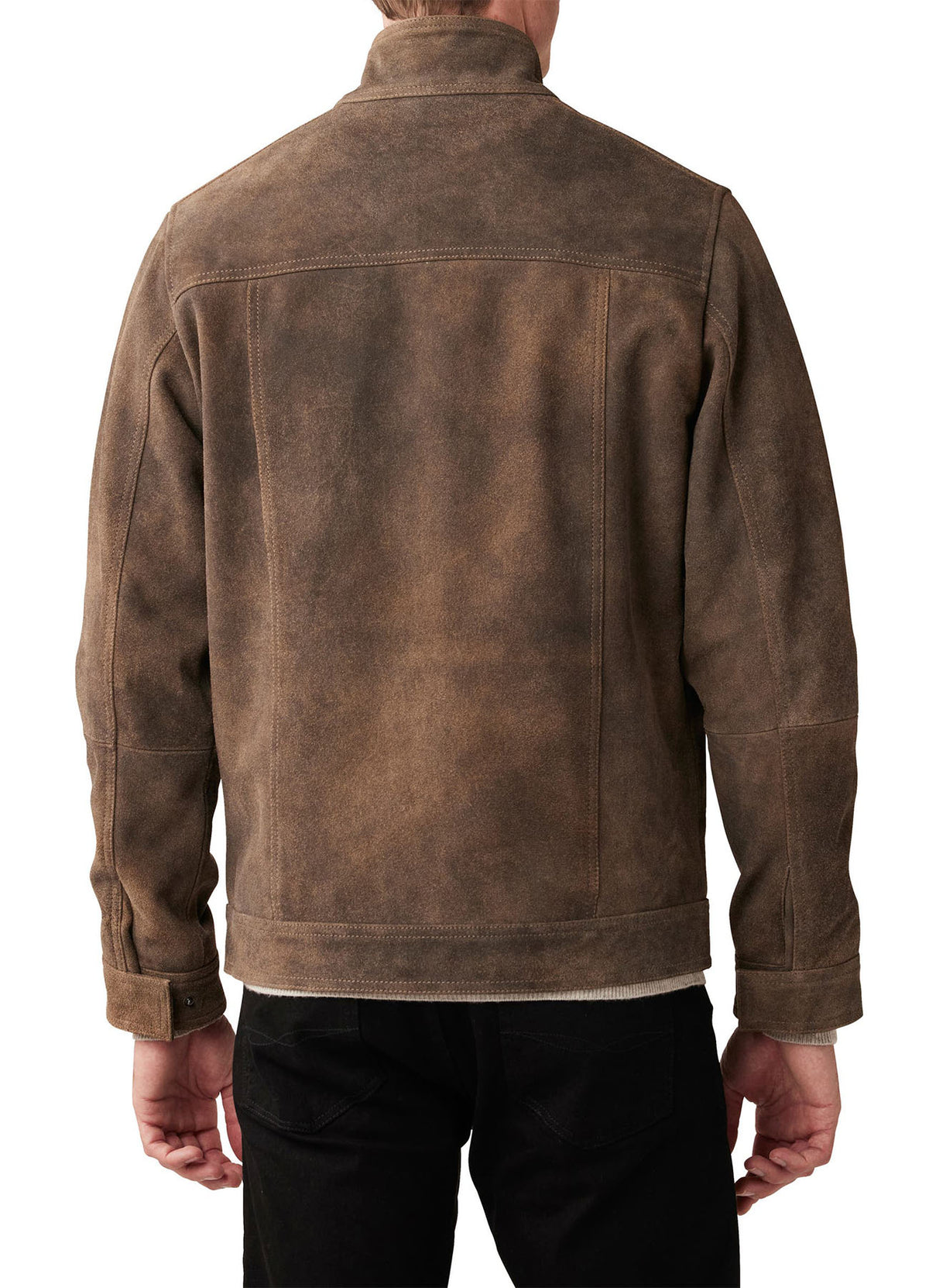 Mens Vintage Camel Color Biker Leather Jacket | Shop Now!