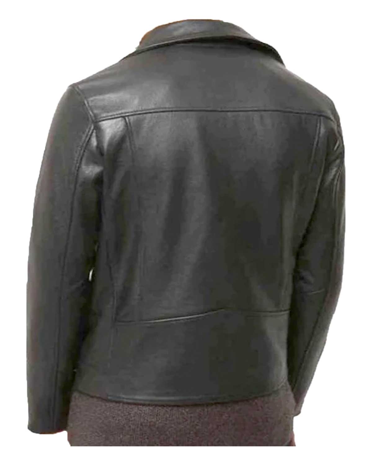 Mens The Kissing Booth 2 Noah Flynn Black Leather Jacket