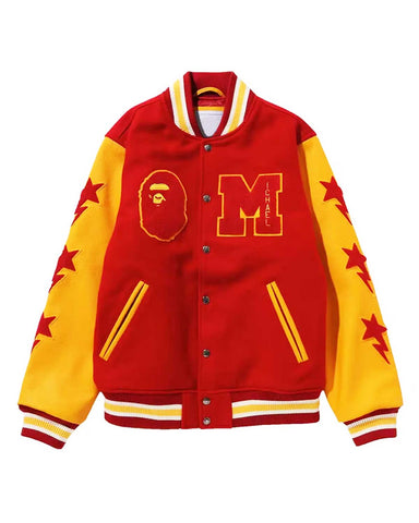 Michael Jackson Thriller Bape Varsity Jacket | Elite Jacket