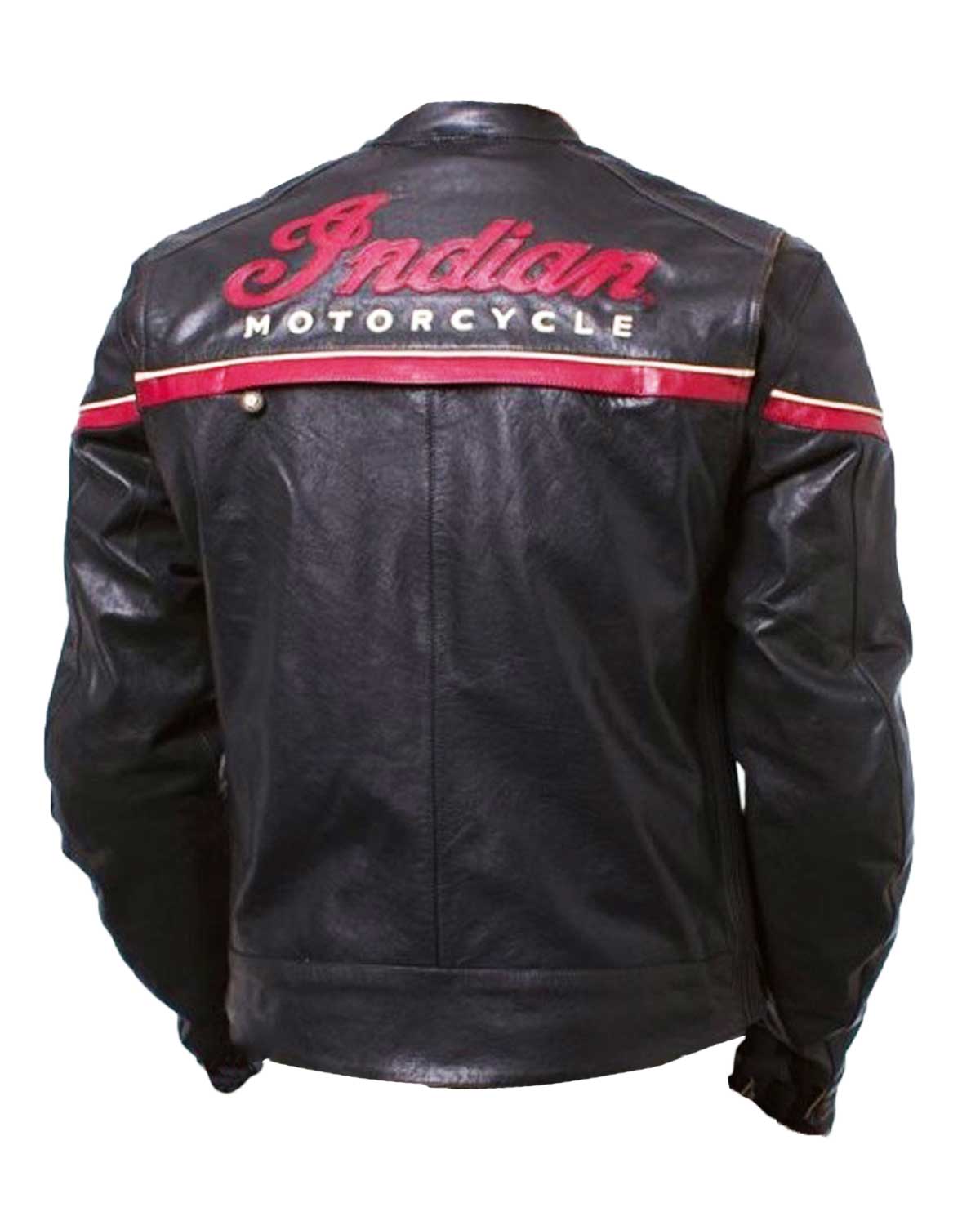 Indian Freeway Black Leather Motorcycle Jacket | Elite Jacket
