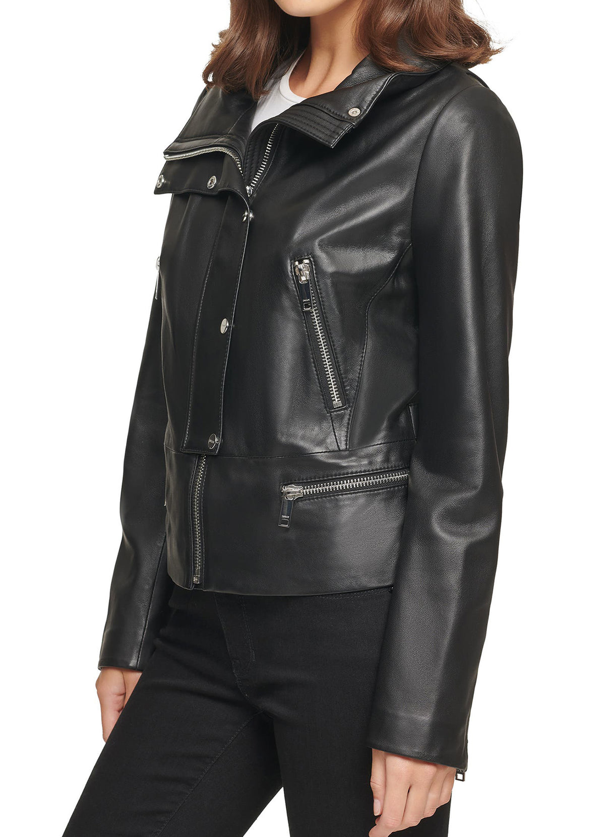 Womens Stylish Black Leather Jacket | Shop Now!