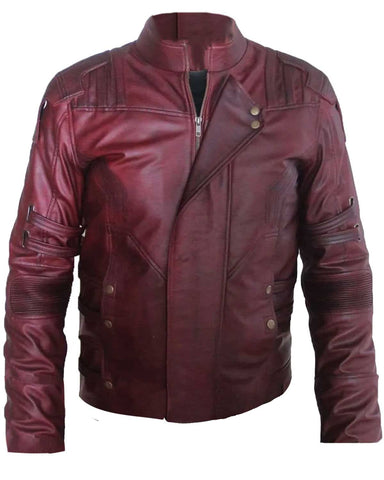 Elite Chris Pratt Guardians of the Galaxy Vol. 2 Star Lord Leather Jacket