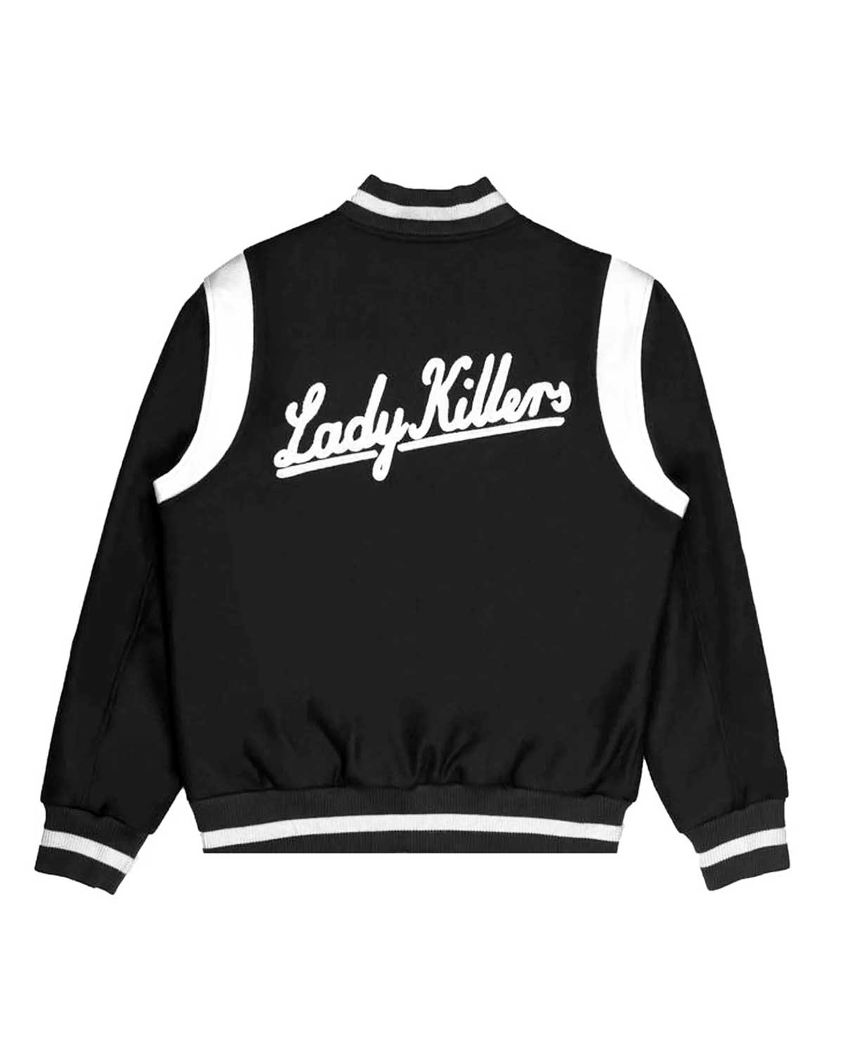 G Eazy Lady Killers Black Wool Varsity Jacket | Elite Jacket