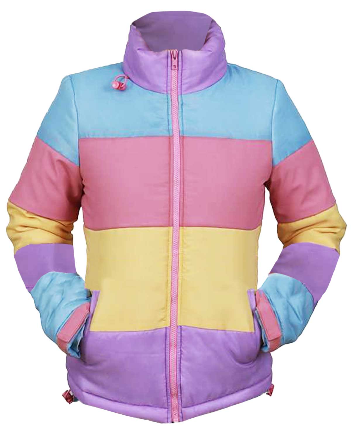 Elite Unicorn Store Brie Larson Tricolor Jacket