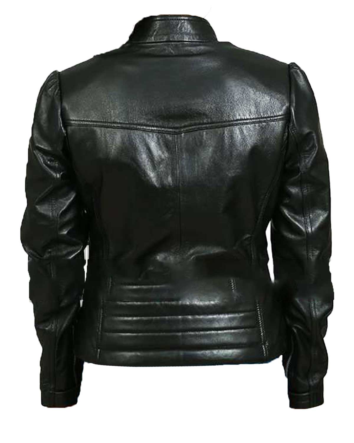 Rachel McAdams Game Night Leather Biker Jacket | Elite Jacket