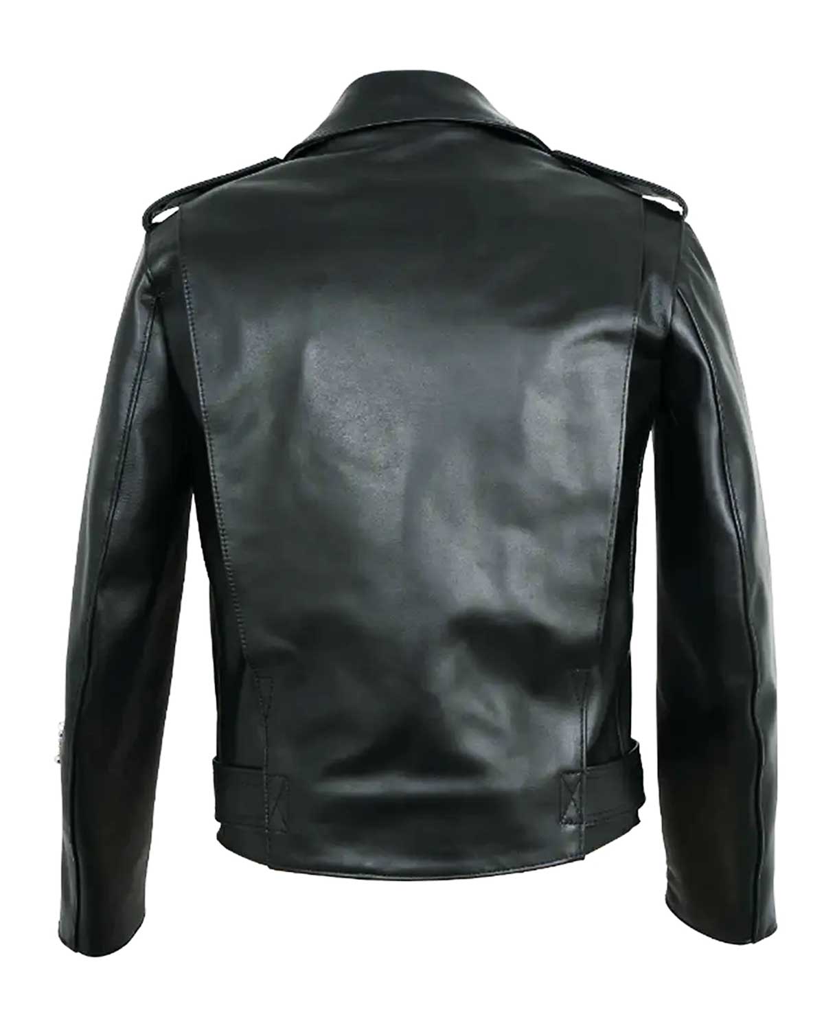 Bronx Black Leather Motorcycle Jacket | Elite Jacket