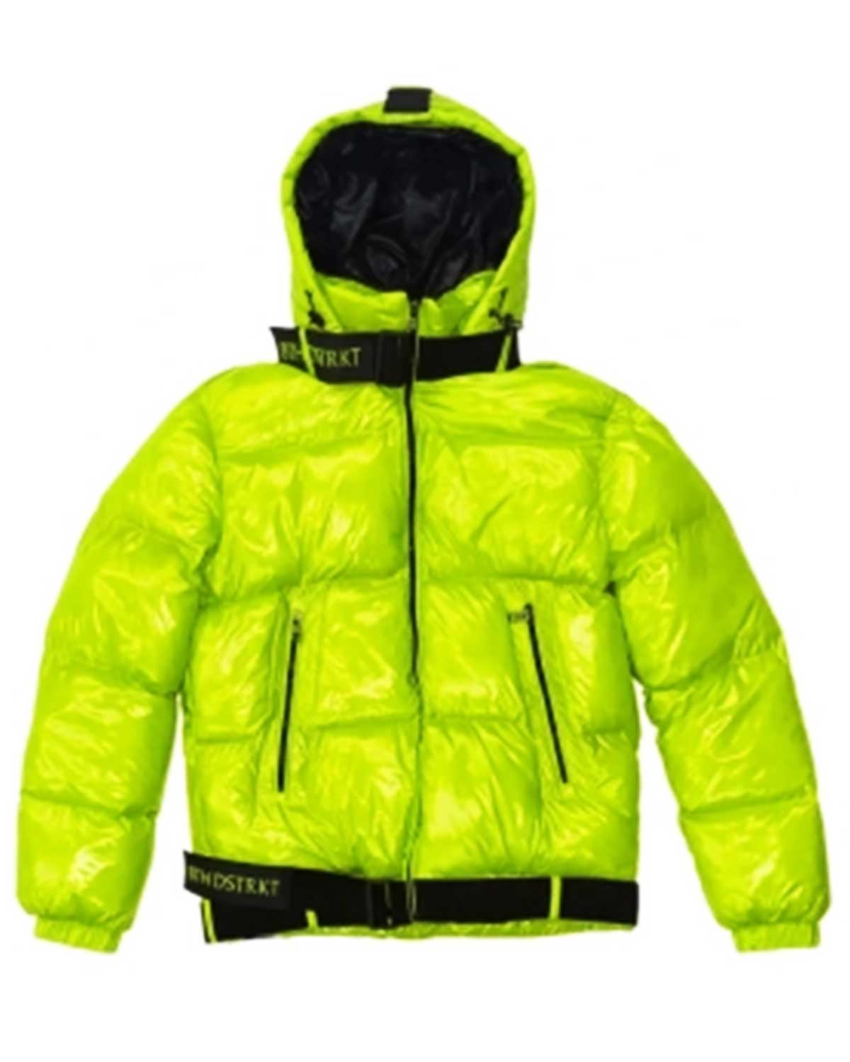 8th District With Hood Puffer Jacket | Elite Jacket