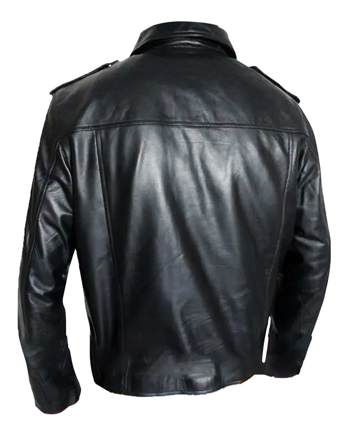 Aaron Paul A Long Way Down Black Leather Jacket | Elite Jacket