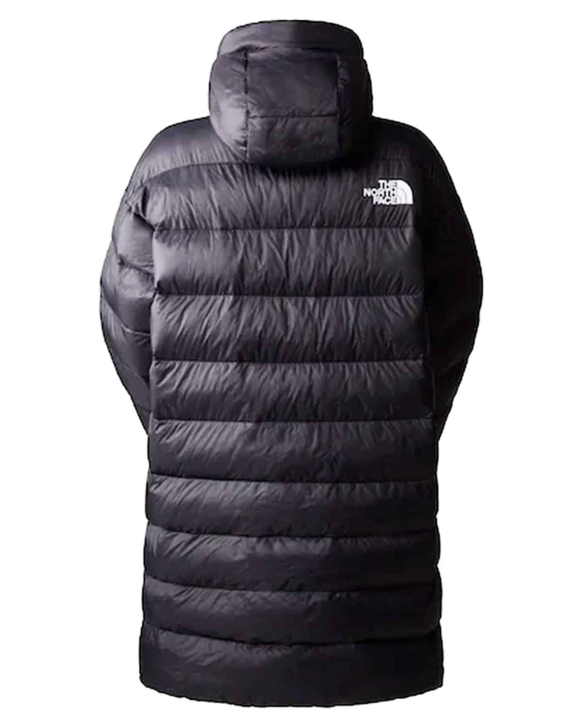 Womens The North Face Oversized Long Black Puffer Jacket