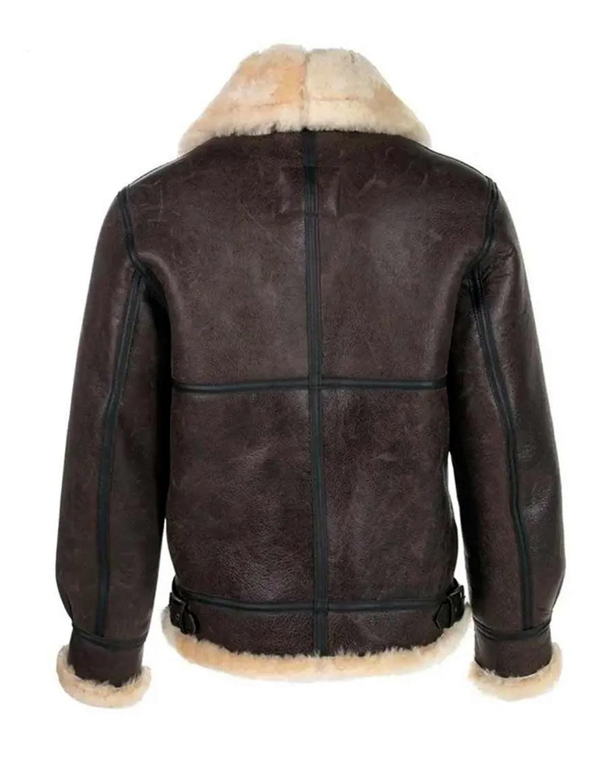 Resident Evil 4 Remake Leon Kennedy Brown Shearling Jacket