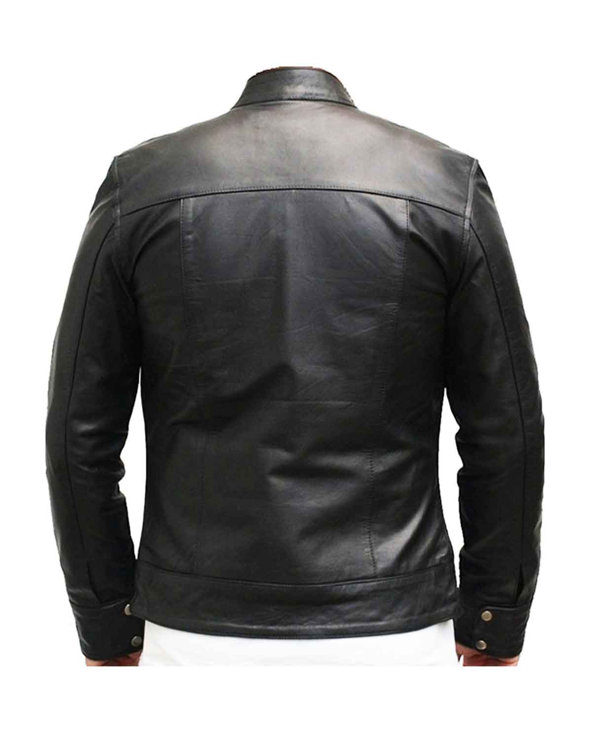 Jason Statham Death Race Frankenstein Leather Biker Jacket