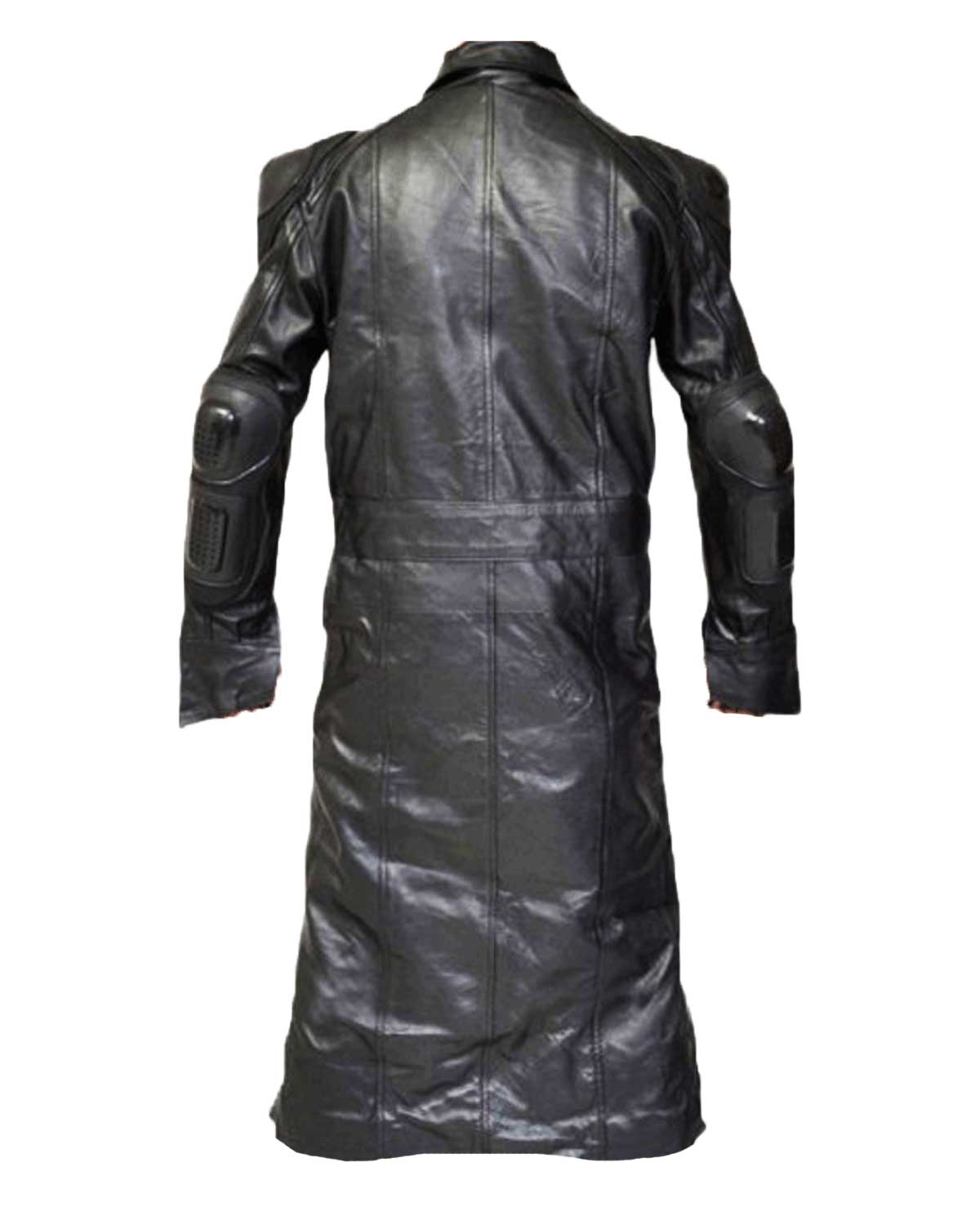 Luke Bracey GI Joe Retaliation Cobra Commander Leather Coat