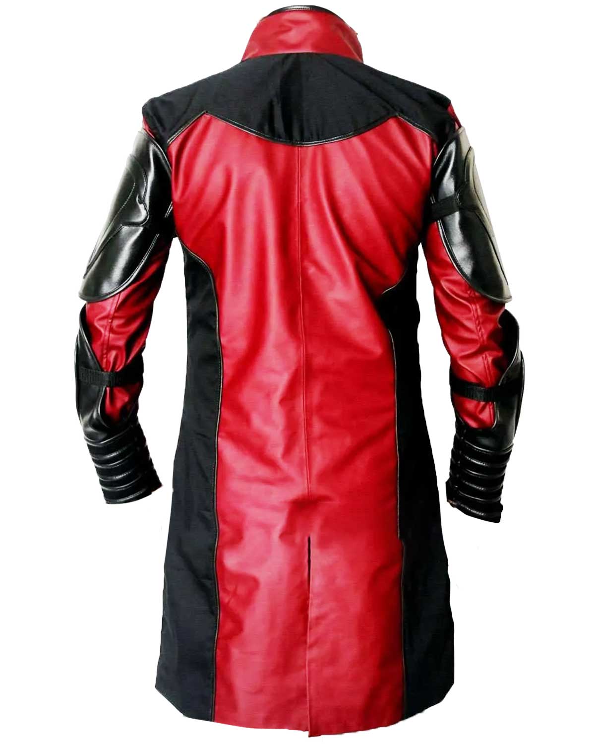 Avengers Age of Ultron Hawkeye Oversized Leather Coat Jacket 