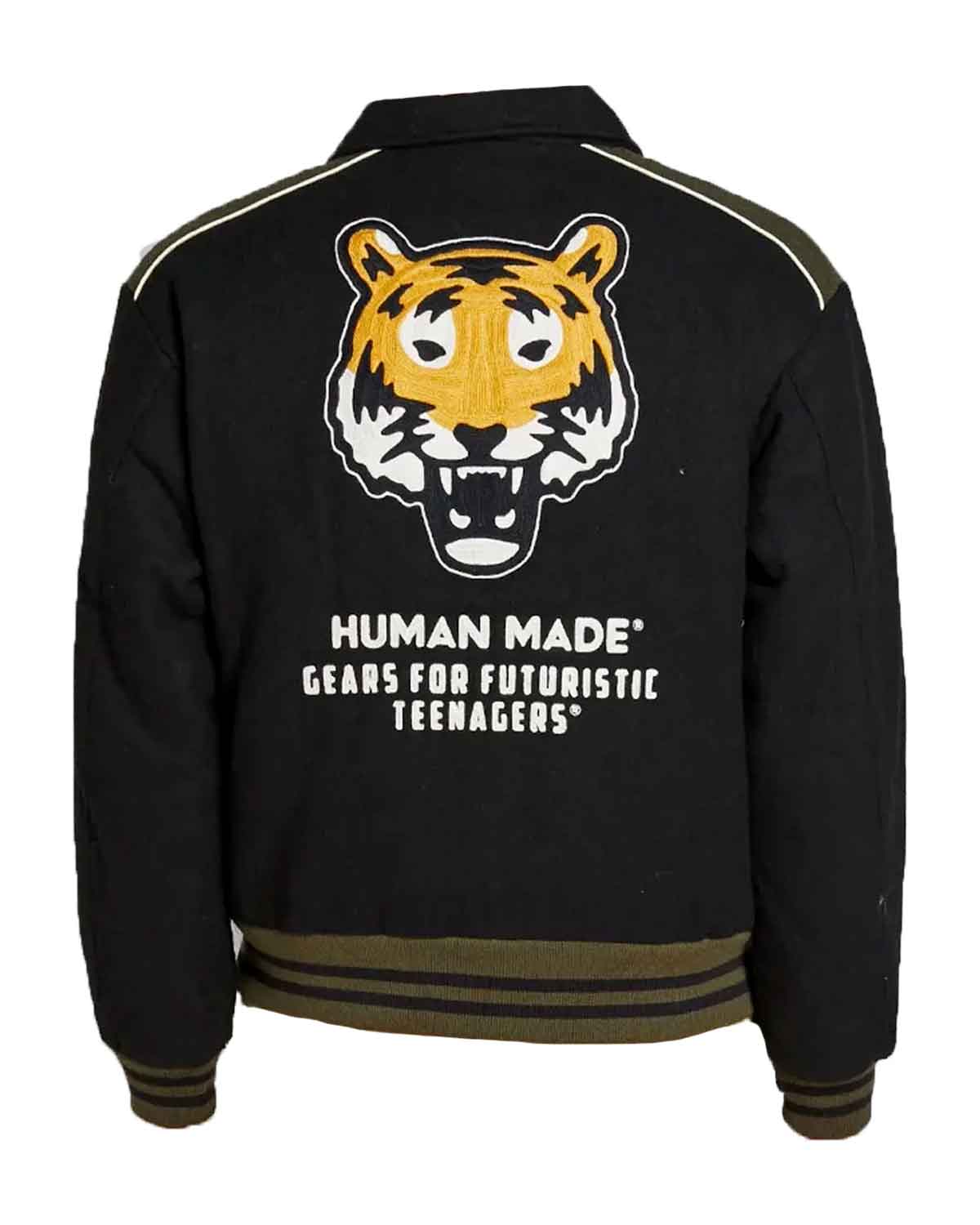 Tiger Human Made Gears For Futuristic Teenagers Wool Jacket