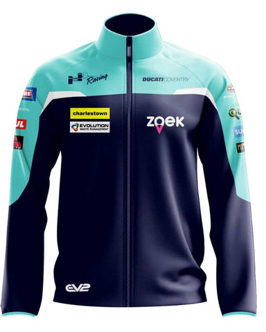 Mens Astana Bicycle Blue Puffer Jacket | Elite Jacket