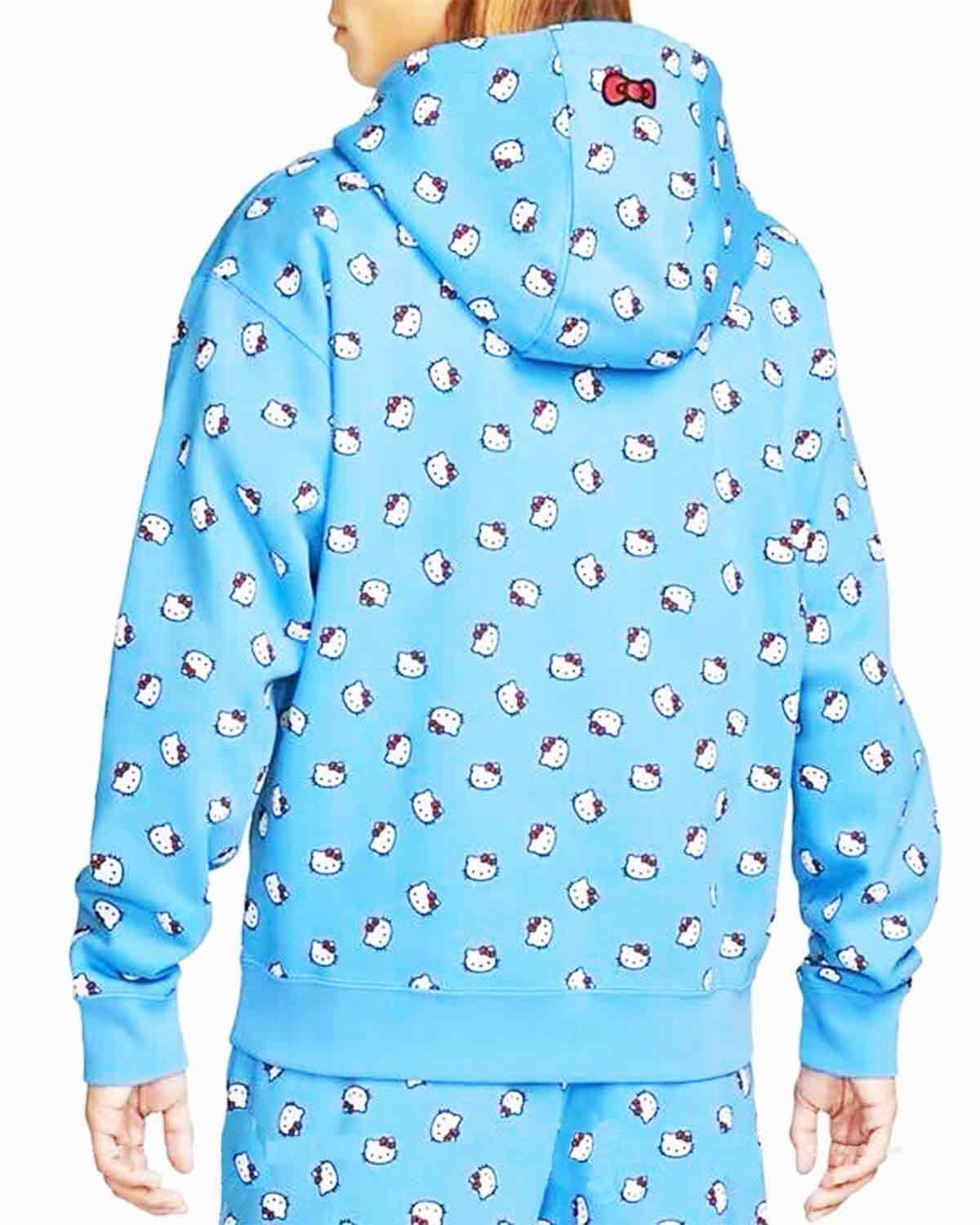 Womens Blue Hello Kitty X Fleece Hoodie | Elite Jacket