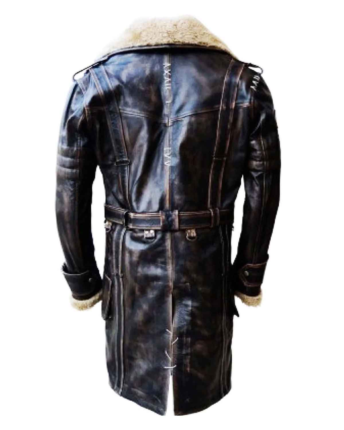 Fallout 4 Elder Maxson Leather Trench Coat | Elite Jacket