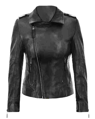 Jennifer Aniston Black Leather Motorcycle Jacket | Elite Jacket