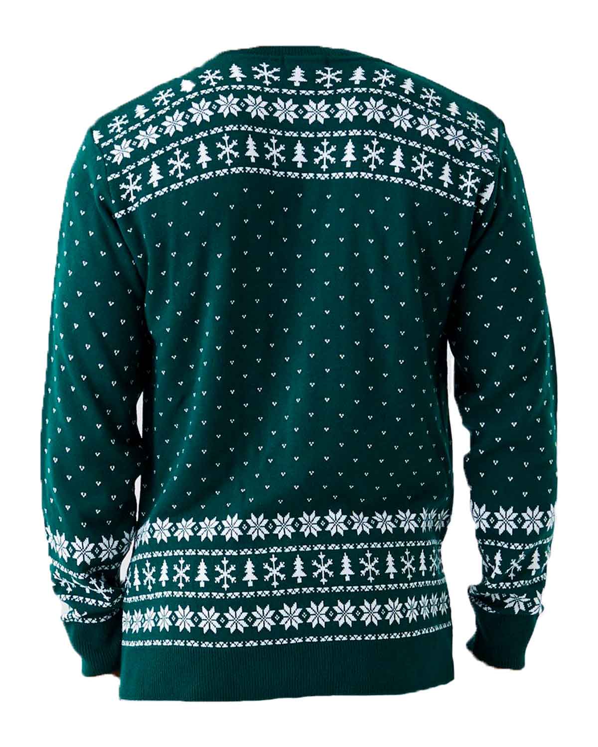 Christmas 99 Problems Green Jumper Sweater | Elite Jacket