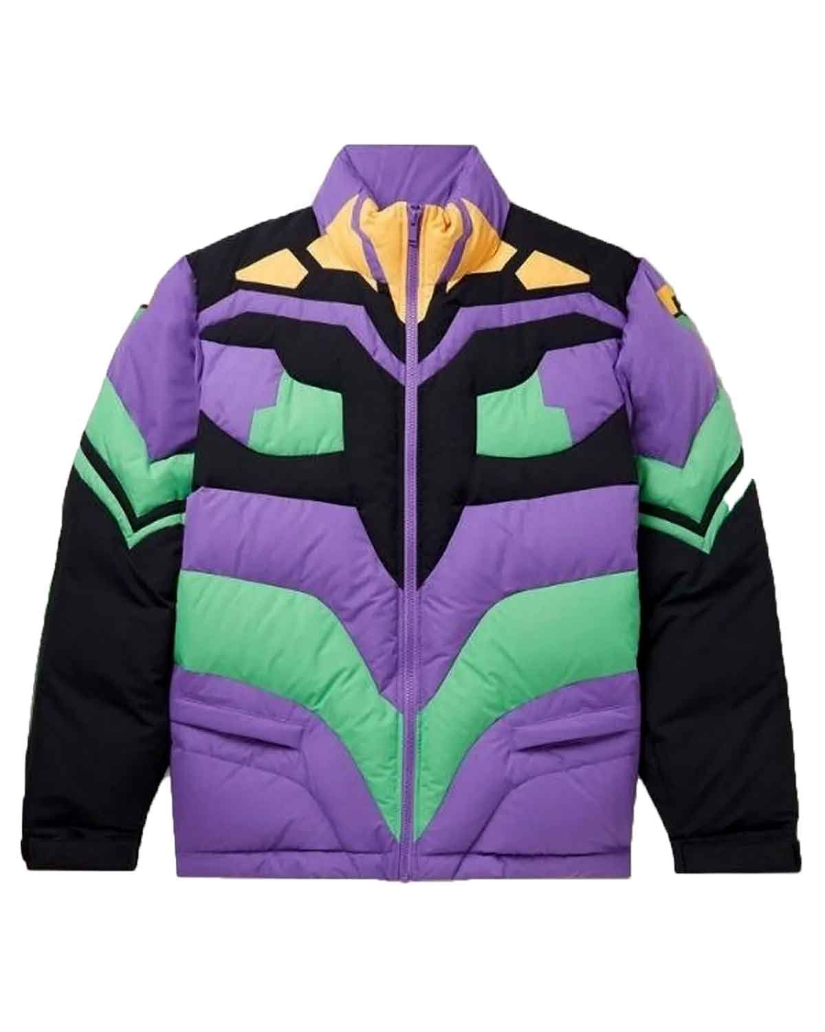 Iffy Chris Brown Evangelion Puffer Jacket