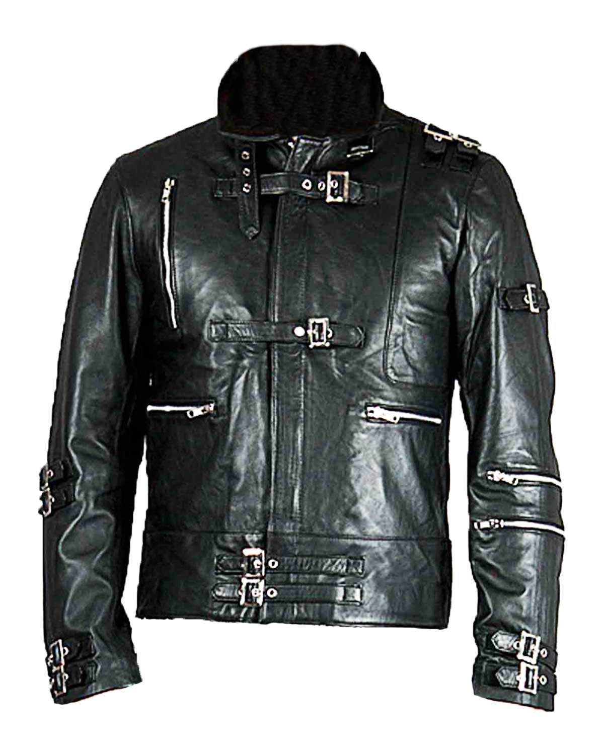 Bad Michael Jackson Black Leather Jacket | Elite Jacket