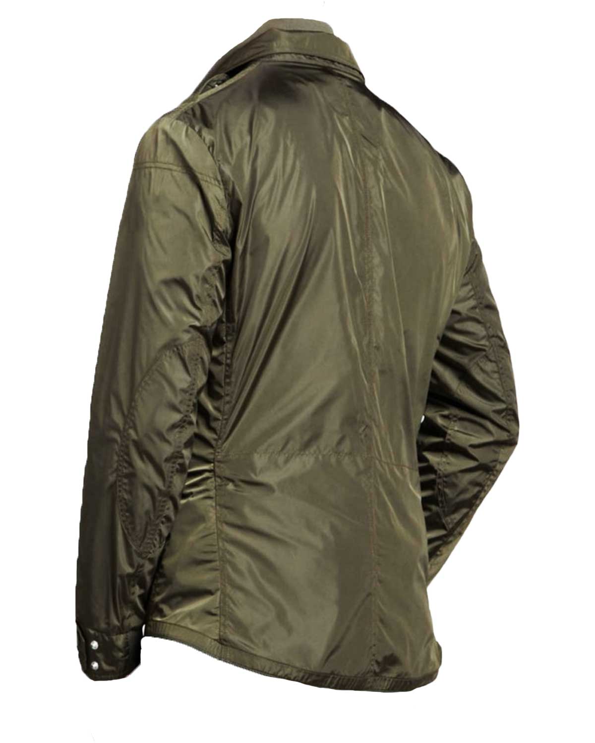 Mens Military Classic Green Field Puffer Jacket | Elite Jacket