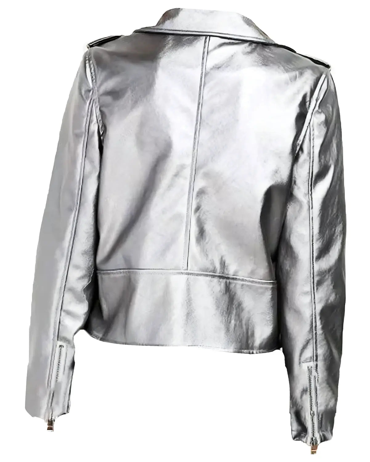 Anna Kendrick Pitch Perfect 3 Silver Faux Jacket | Elite Jacket