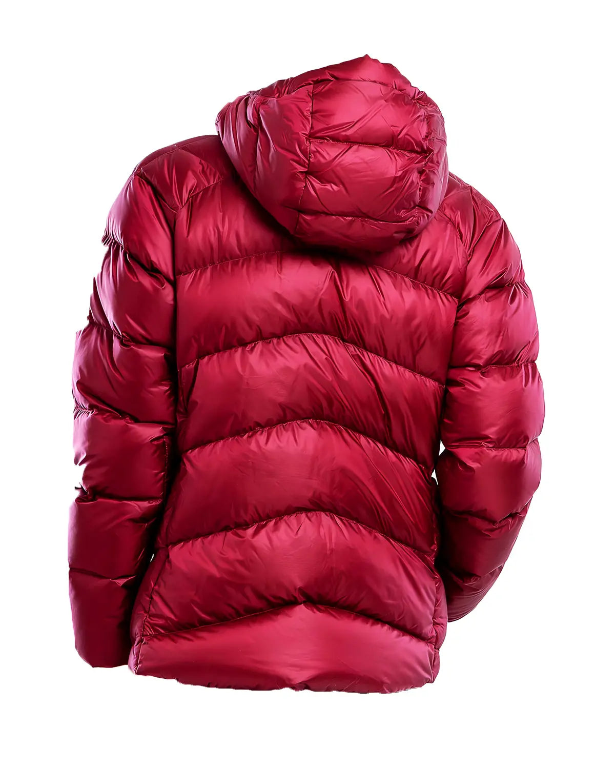 Amy Fleming Heartland Burgundy Puffer Jacket | Elite Jacket