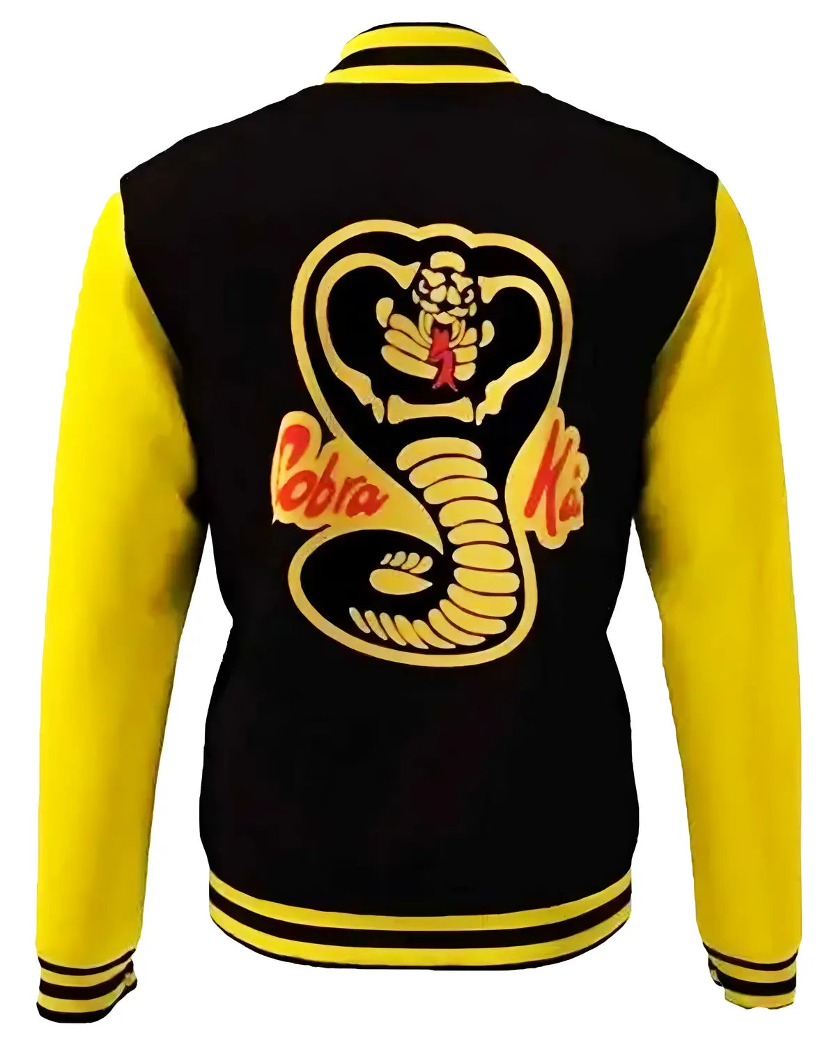 Mens Cobra Kai Letterman Varsity Jacket | Elite Jacket