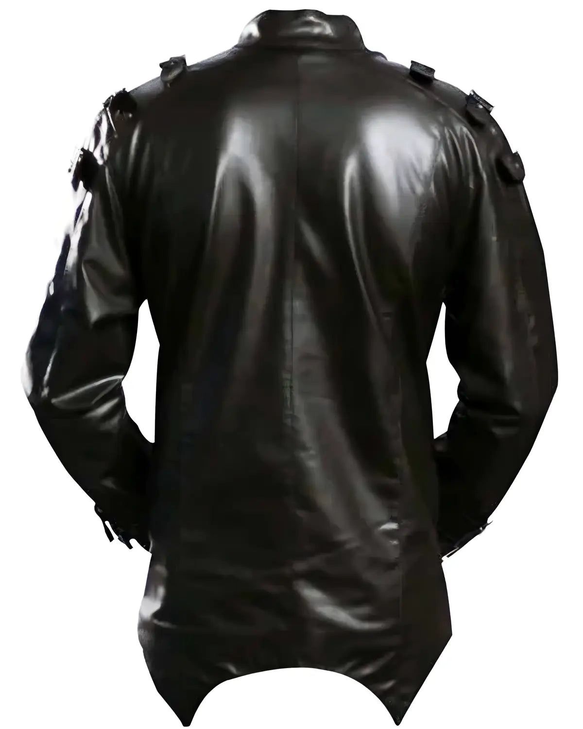 Mens Special Black Halloween Leather Jacket | Elite Jacket