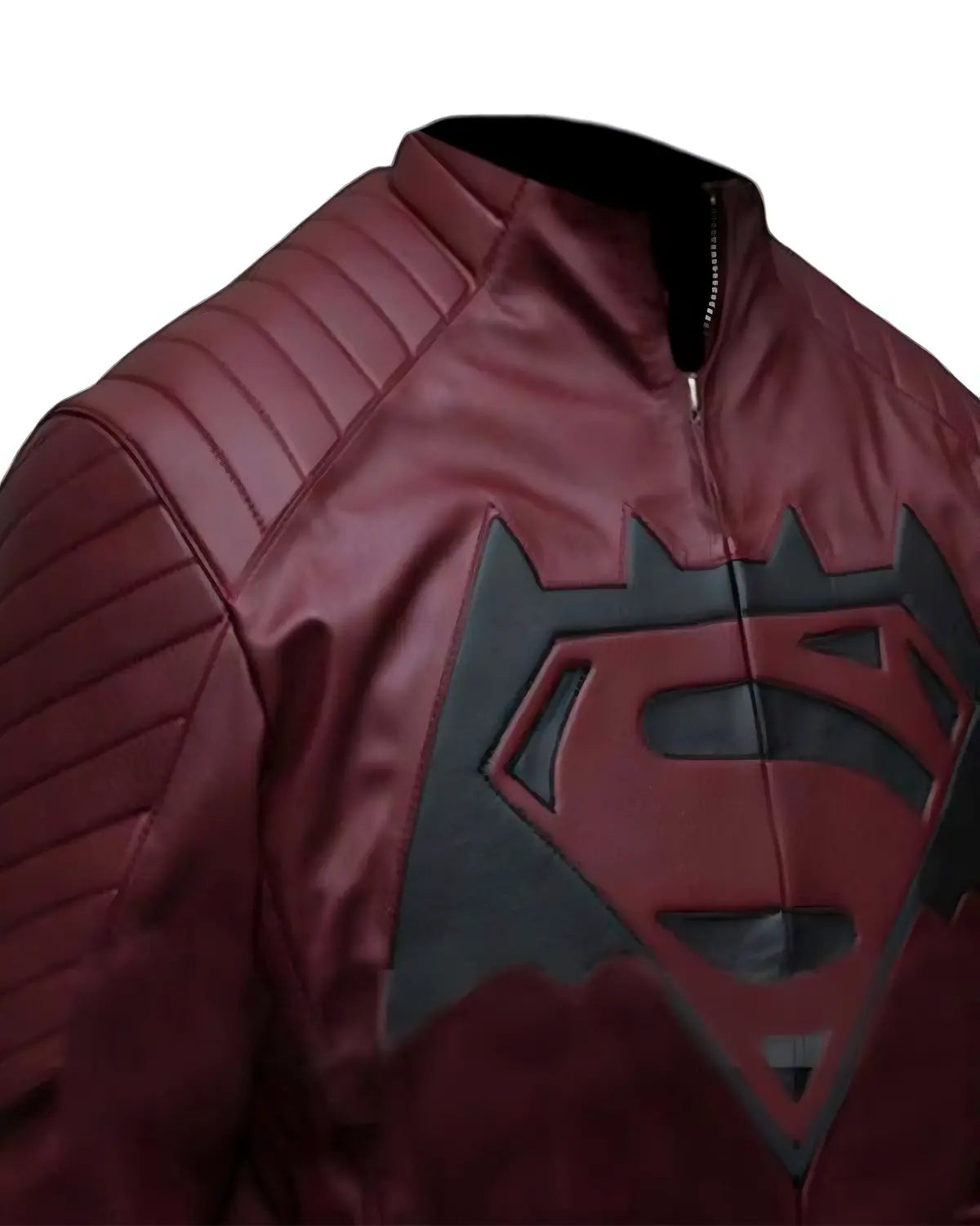 Mens Halloween Batman vs Superman Leather Jacket | Elite Jacket