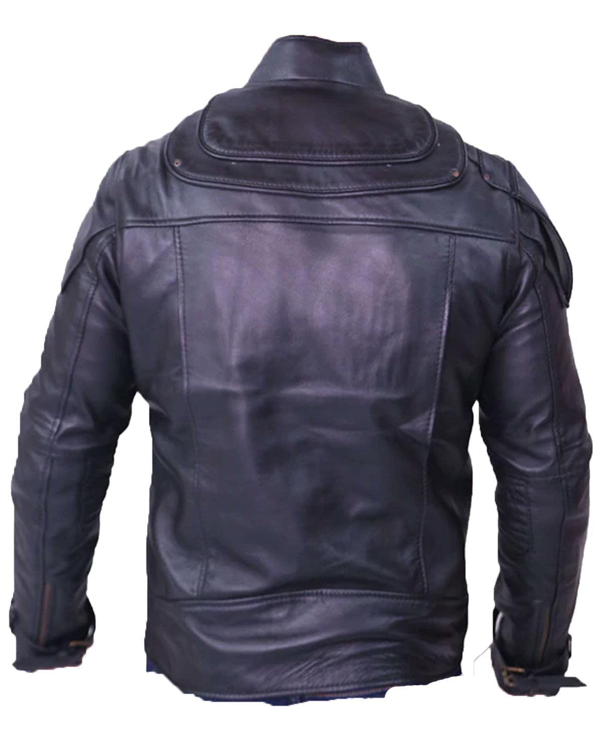 Elite Chris Pratt's Star Lord Black Leather Jacket