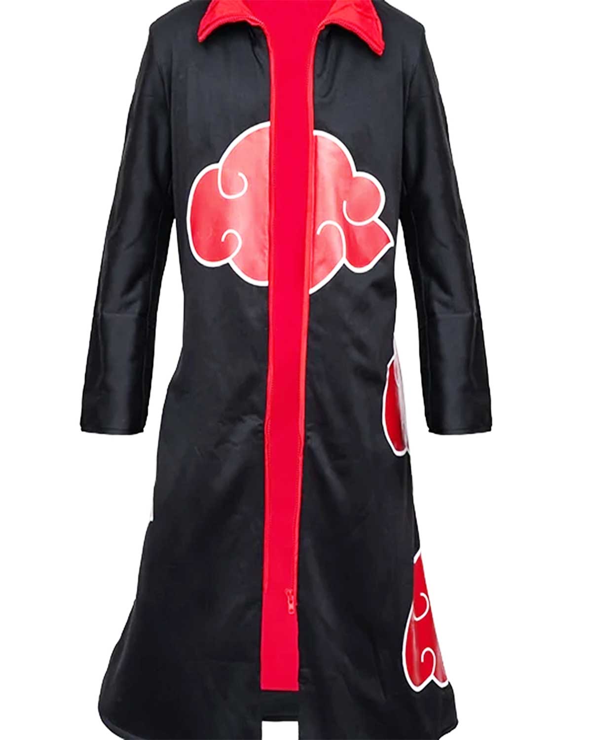 Womens Black Naruto Akatsuki Cloak Coat Elite Jacket womens-black-naruto-akatsuki-cloak-coat-elite-jacket