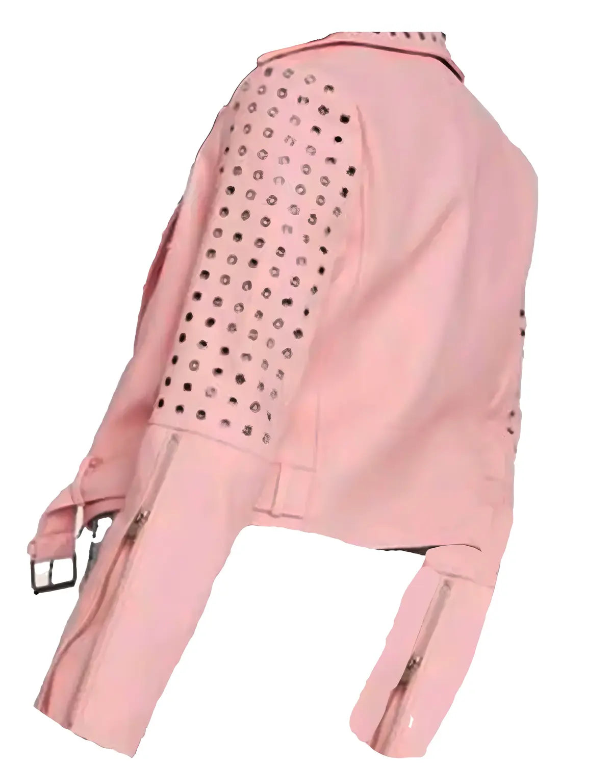 Girls5eva S02 Busy Philipps Pink Leather Jacket | Elite Jacket