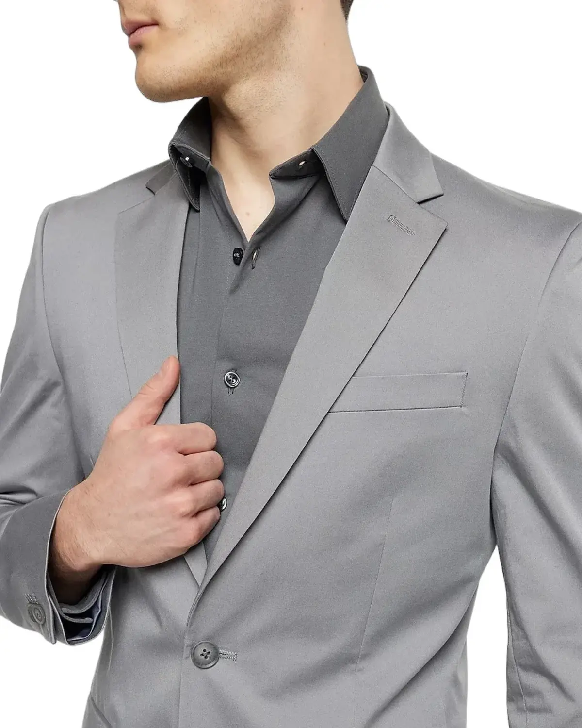 Mens Classic Grey Tuxedo Suit | Premium Suit Collection