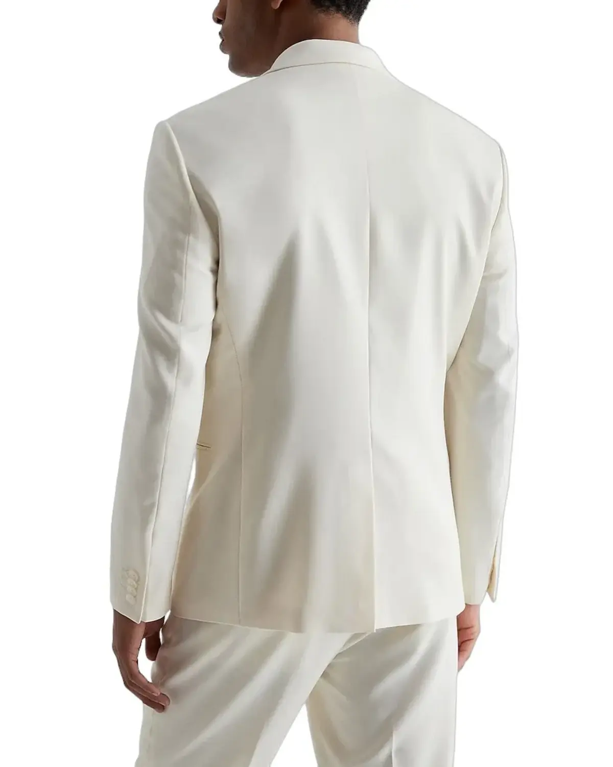 Mens White Double Breasted Tuxedo Suit | Elite Jacket