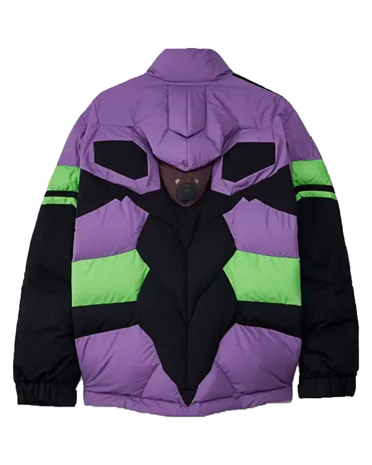 Iffy Chris Brown Evangelion Puffer Jacket